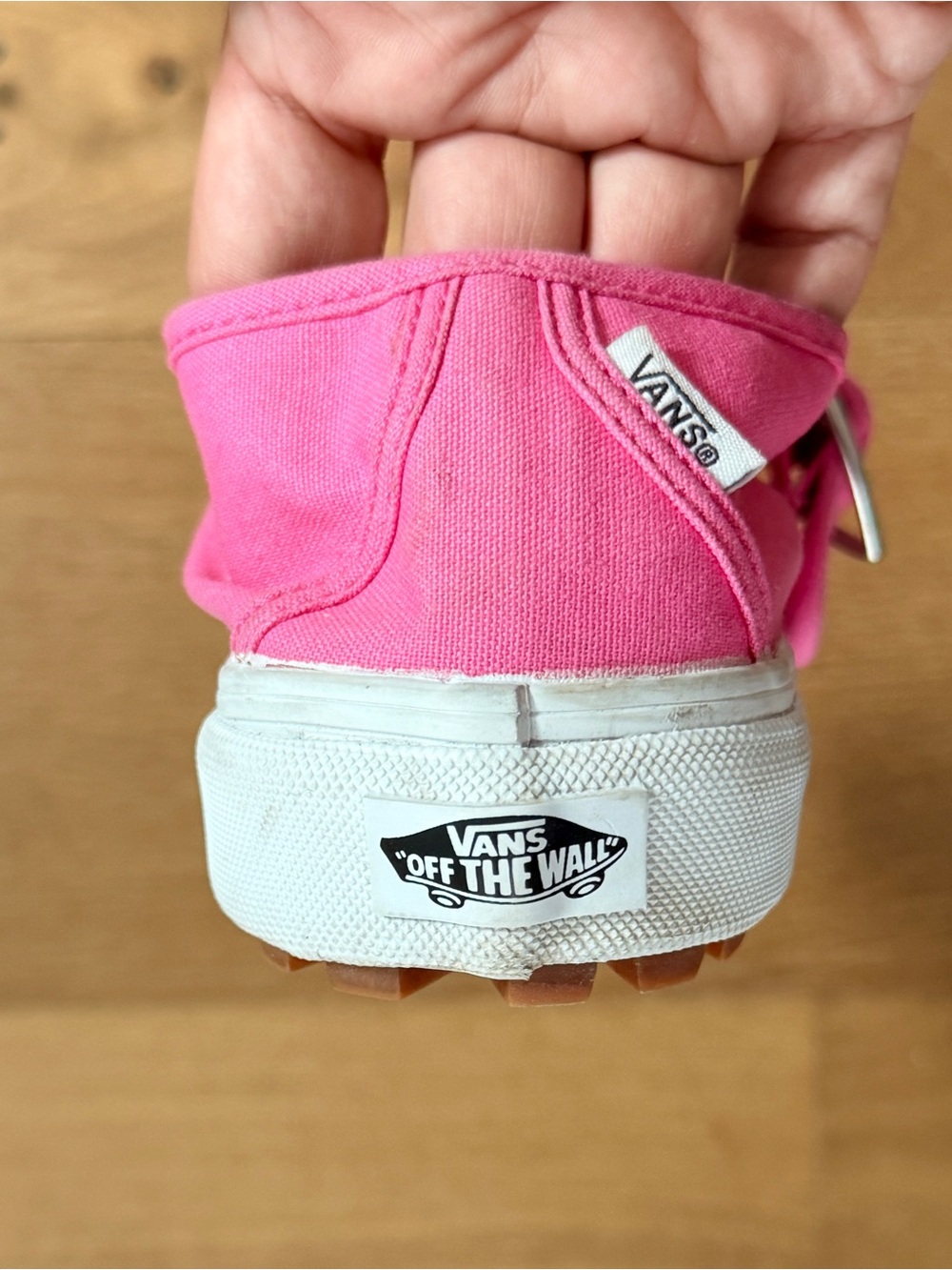 Vans Style 93 Mary Jane Hot Pink Canvas T-Strap Buckle Sneaker Women's 11 (est!) - Picture 8 of 10